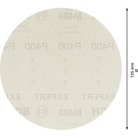 Bosch M480 125 mm 400 Kum Elek Telli Ağ Zımpara
