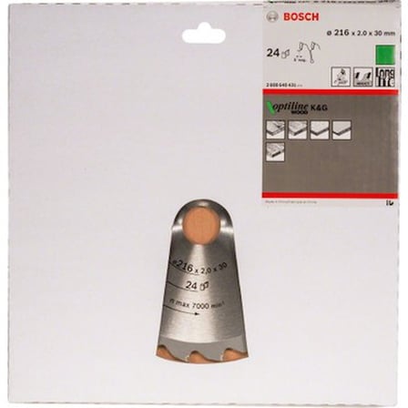 216x30mm Daire Testere ile Hassas Kesim İşlemleri