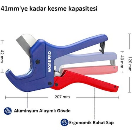 42MM Profesyonel Pprc Plastik Boru Kesme Aracı Yüksek Kalite