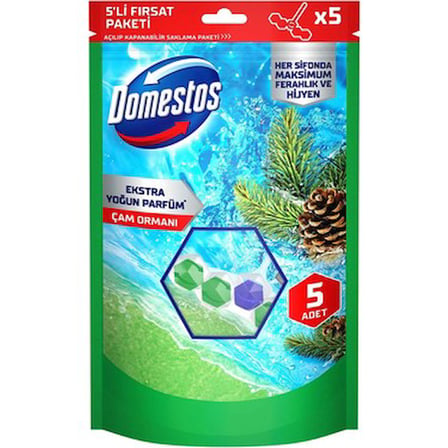 Çam Ormanı Aromalı 5'li Tuvalet Bloğu Ürünü