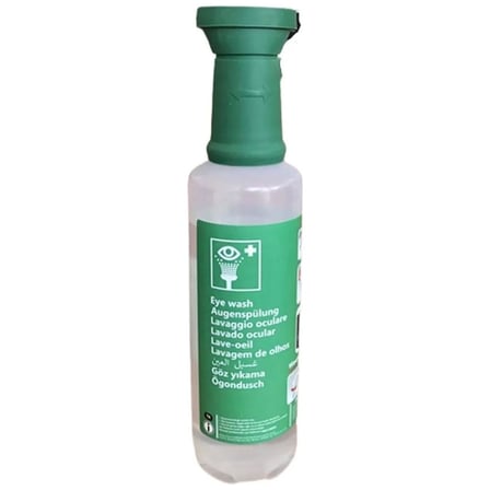 Steril Göz Duşu - 500 ml Şeffaf Sıvı Malzeme ile Yüksek Koruma
