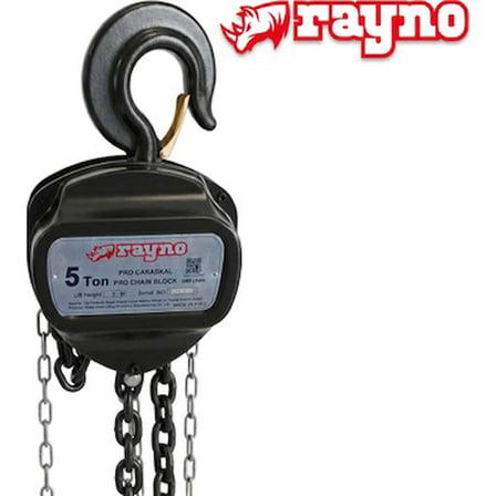 Rayno Profesyonel Hsc Üçgen Tip Caraskal 3 Ton x 5 mt -