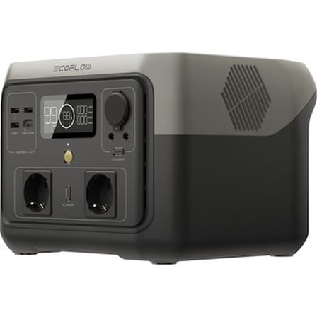 EcoFlow - RIVER 2 Max Taşınabilir Güç Kaynağı - 512Wh Kapasite, 2X500W (X-Boost 1000W)