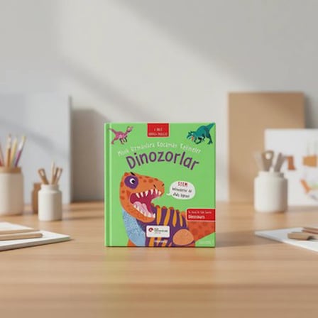Dinozorlar Hakkında Bilgilerle Dolu Eğitici Kitap