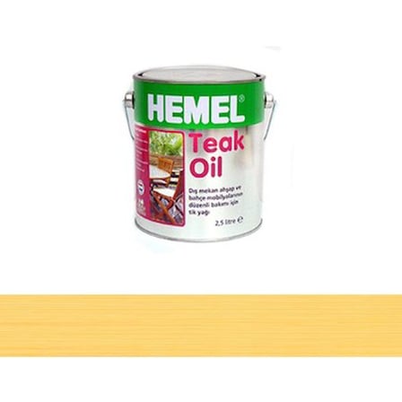 Hemel 10816 Teak Oil 2.5 Litre Tik