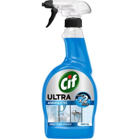 1000 ml Kireç ve Pas Sökücü Ultra Temizlik Ürünü