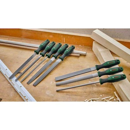 Yuvarlak Saplı Ahşap Törpü, 200 mm Orta Diş ile Kullanım Kolaylığı