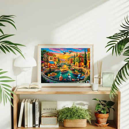 500 Parça Balıkçıların Sessiz Hikayesi Temalı Puzzle