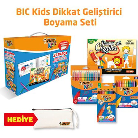 37 Parça Dikkat Geliştirici Boyama Seti, Eğlenceli