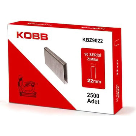 Ağır Hizmet Tipi Zımba Teli, 22 mm, 2500 Adet Paket