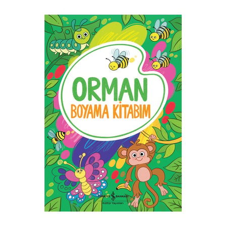 Ormanda Eğlenceli Boyama Kitabı - Doğa ve Renkler
