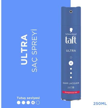 250 ml Kalıcı Tutuş Sağlayan Ultra Saç Spreyi