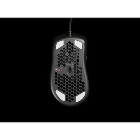 Parlak Siyah RGB Oyuncu Mouse, Kablolu Tasarım