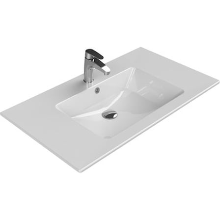 Etajerli 81 cm Lavabo, Şık Tasarım