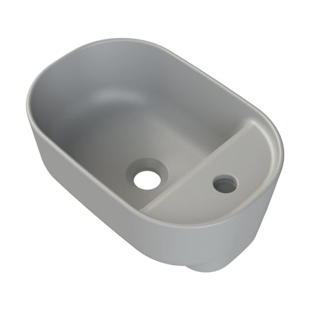 Mat Gri Aqua, 42 cm Modern Lavabo Seçeneği