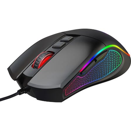 Claw's Crossfire V1 12800 Dpi Full Wide RGB Özel ABS Doku & Claw's Reflex Örgü Kablolu Gaming Mouse