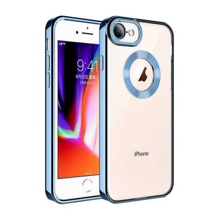 Apple iPhone SE 2022/2020 İçin Lens Korumalı Şeffaf Kapak