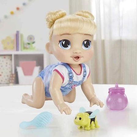 Emekleyen Bebeğim ile Sesli Eğlenceli Oyun