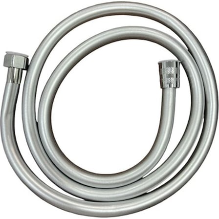 150 cm Gri PVC Duş Hortumu Modern ve Dayanıklı Tasarım