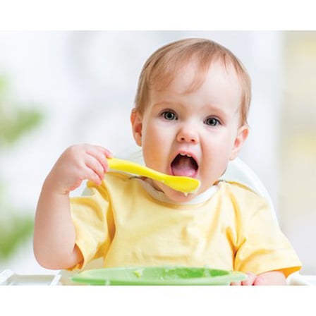 Yumuşak ve Kolay Kavranabilen Bebek Kaşığı Seti