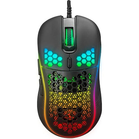 7D Optik Gaming Mouse, 8000DPI Ayarlanabilir LED Işıklı Tasarım