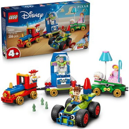 Disney ve Pixar Kutlama Treni, 4+ Çocuklar için Eğlenceli Set