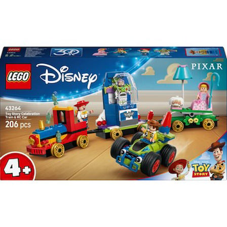 Disney ve Pixar Kutlama Treni, 4+ Çocuklar için Eğlenceli Set