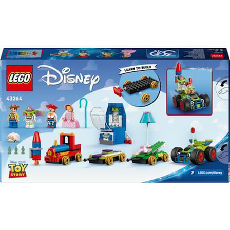 Disney ve Pixar Kutlama Treni, 4+ Çocuklar için Eğlenceli Set