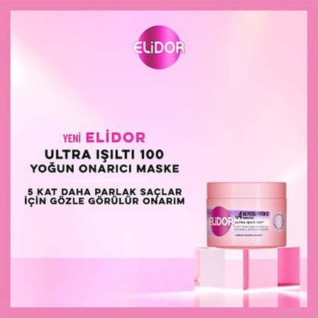 Ultra Işıltı Sağlayan Yoğun Onarıcı Saç Maskesi, 220ml