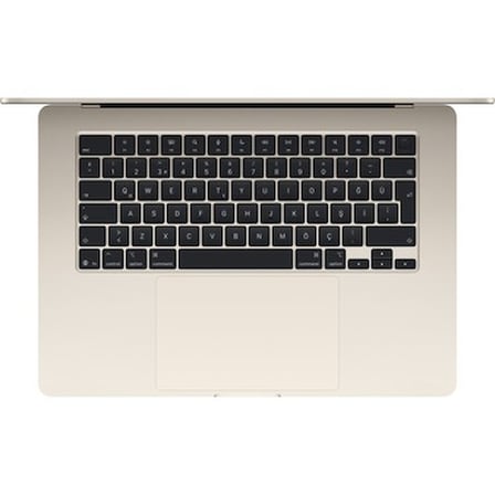 Apple MacBook Air M5 16GB 512GB SSD macOS 15" Taşınabilir Bilgisayar Yıldız Işığı