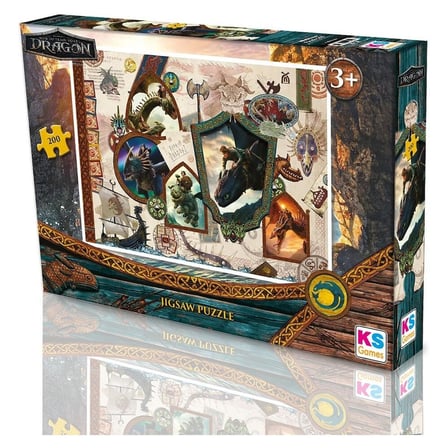 Ks Puzzle Hd 113 How To Train Your Dragon Puzzle 200