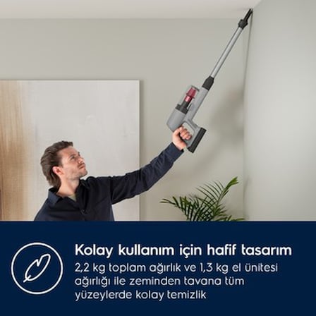 Dikey Şarjlı Süpürge, Hafif ve Güçlü Tasarım ile Gelişmiş Performans
