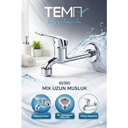 Mix Lavabo Uzun Aç-Kapa Modeli, Kullanışlı