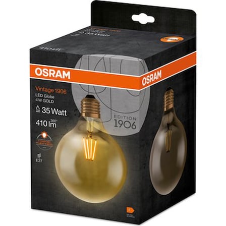 LED Globe Ampul, 4W Güç ve Şık Tasarım