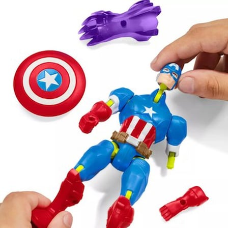 Captain America Aksiyon Figürü, Mix Mashers Temalı