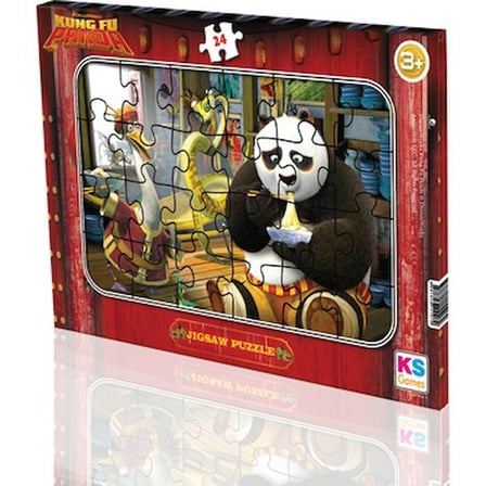 Kung Fu Panda Temalı 24 Parça Puzzle, Eğlenceli Oyun