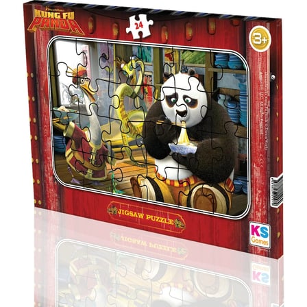 Kung Fu Panda Temalı 24 Parça Puzzle, Eğlenceli Oyun