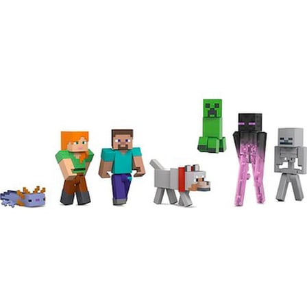 Minecraft Temalı Figür Seti ile Yaratıcı Oyun