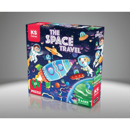 Uzay Temalı 35 Parça Puzzle ile Eğlenceli Keşif