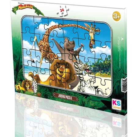 Madagascar Temalı Frame Puzzle ile Eğlenceli Deneyim