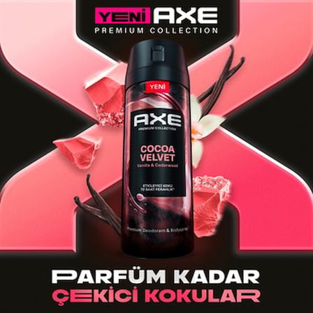 150 ml Cocoa Velvet Aromalı Erkek Spray Deodorant, Ferahlatıcı