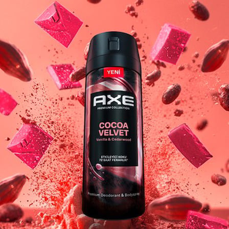 150 ml Cocoa Velvet Aromalı Erkek Spray Deodorant, Ferahlatıcı