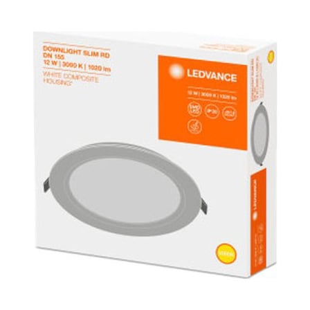 12W Sarı Işık ile 960LM Slim Downlight ile Ferah Aydınlatma