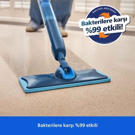 Elektrikli Mop, 360° Başlık ile Zahmetsiz Temizlik Deneyimi