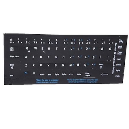 Türkçe Q Klavye - Siyah Renkli ve Ergonomik Tasarım