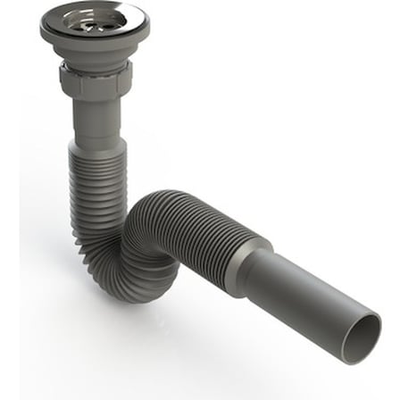 Lüx Körüklü Lavabo Sifonu Ø 32, Kullanışlı ve Estetik