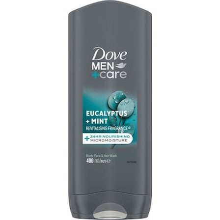 Duş Jeli 400ml, Body, Face & Hair ile Yenileyici Etki