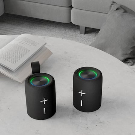 S-Link SL-S82 Quantone Siyah 40W 4000MAH + 4000MAH Tf-Aux-Tws-Ipx6 Mıknatıslı Bluetooth