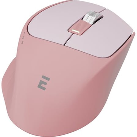 Pembe 2in1 Bluetooth Kablosuz Mouse, Ofis İçin Kolay Taşınabilirlik