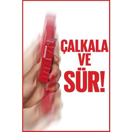 Maybelline New York Super Stay Vinyl Ink Uzun Süre Kalıcı Şeftali Tonlu Likit Parlak Ruj 35